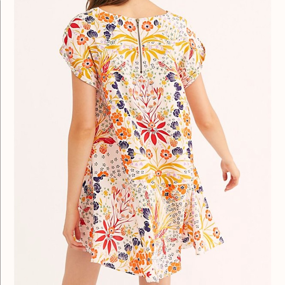 FREE PEOPLE Strawberry Fields boho mini dress - Picture 2 of 7